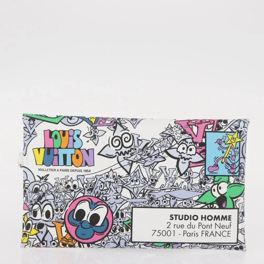 Louis Vuitton Monogram Comics Trio Envelope Pouch